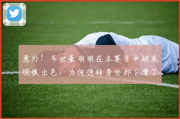 意外！韦世豪明明在本赛季中超表现很出色，为何德转身价却下滑了